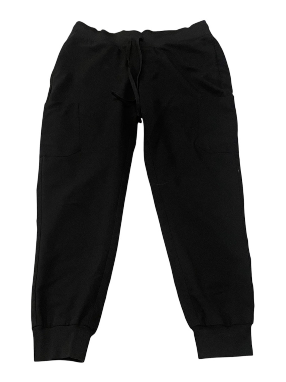 Mandala Black 6 Pocket Jogger Scrub Pants Women’s Size M